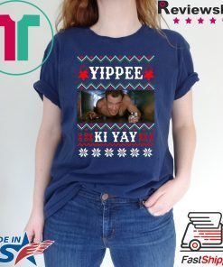 Die Hard Yippee Ki Yay Christmas Tee Shirt