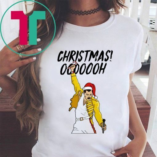 Freddie Mercury Christmas Ooooooh T-Shirts