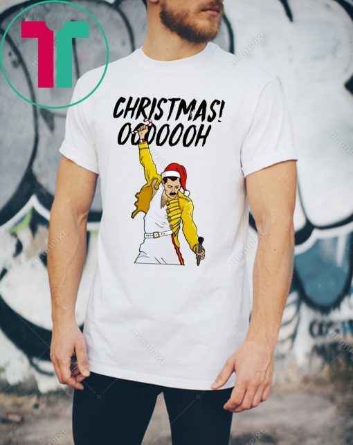 Freddie Mercury Christmas Ooooooh T-Shirts