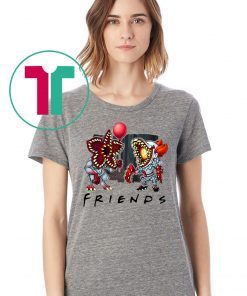 Friends tv show stranger things demogorgon pennywise it Shirt