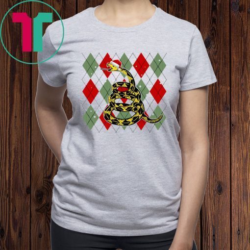 GADSDEN SNEK SNAKE UGLY CHRISTMAS T-SHIRT