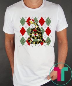 GADSDEN SNEK SNAKE UGLY CHRISTMAS T-SHIRT