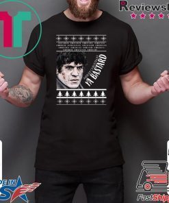 GOT Ramsay Bolton Merry Christmas Ya Bastard Ugly T-Shirt