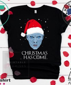 Game of Thrones White Walker Christmas has come T-Shirt