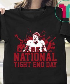 George Kittle National Tight End Day T-Shirt