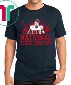 George Kittle National Tight End Day T-Shirt