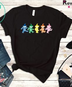 Grateful Dead Bears Dancing In Halloween Costume Funny T-shirt