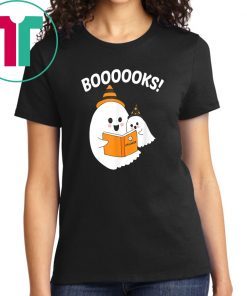 Halloween ghost booooooks boo read books Shirt