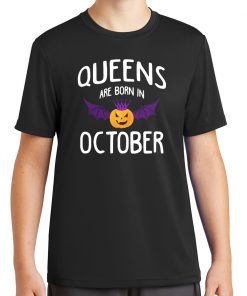 Halloween queens are born in october Shirt