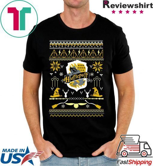 Harry Potter Hufflepuff Ugly Christmas Shirt