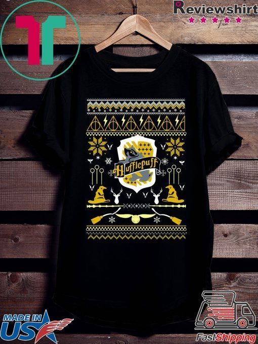 Harry Potter Hufflepuff Ugly Christmas Shirt