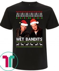 Harry and Marv Wet Bandits Christmas Tee Shirt