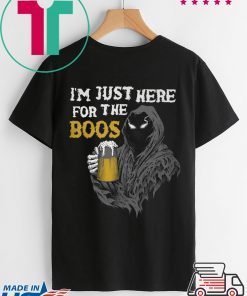 Here For The Boos Halloween Tee Shirt