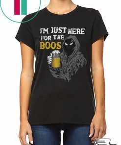 Here For The Boos Halloween Tee Shirt