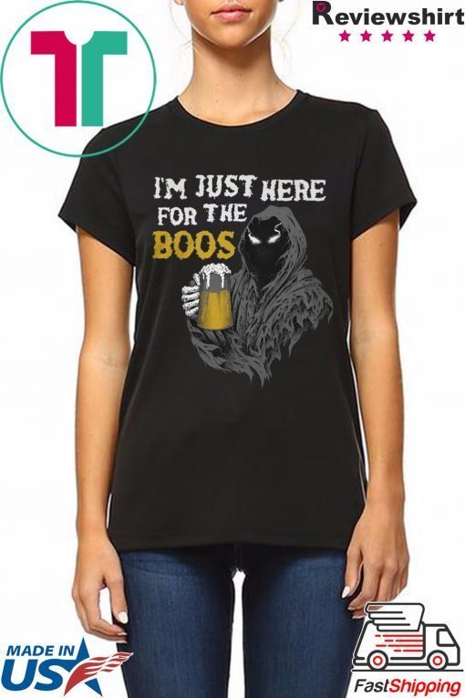 Here For The Boos Halloween Tee Shirt