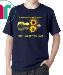 Hippie Sunflower On a dark desert highway, cool wind in my hair shirt