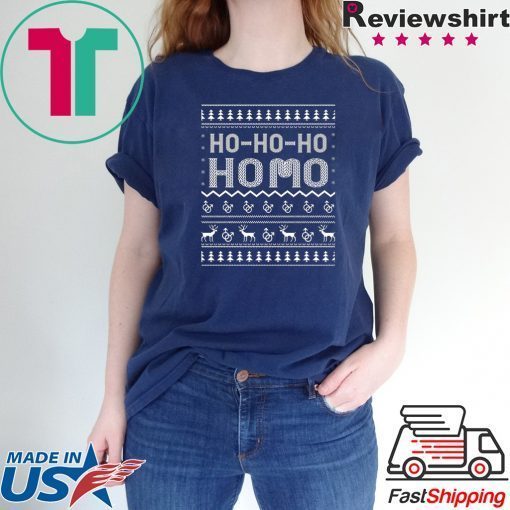 Ho Ho Ho Homo Christmas T-Shirt