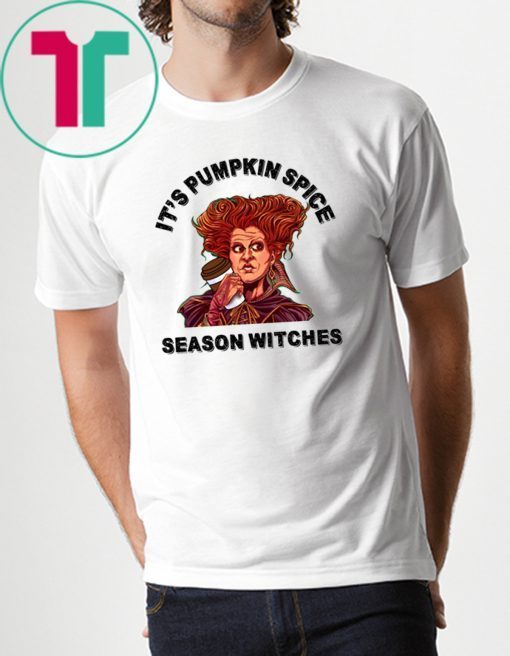 Hocus Pocus Winifred Sanderson It’s Pumpkin Spice Season Witches Shirt