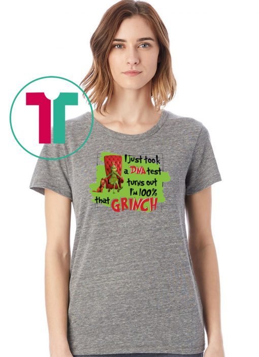 I Just Took A Dna Test Turns Out I’m 100% That Grinch Tshirt