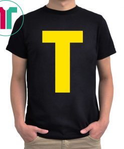 Initials Letter T-Theodore Chipmunk Christmas 2020 Shirt