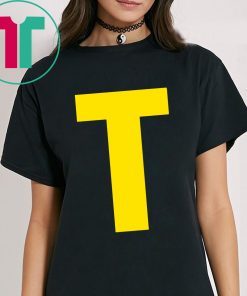 Initials Letter T-Theodore Chipmunk Christmas 2020 Shirt