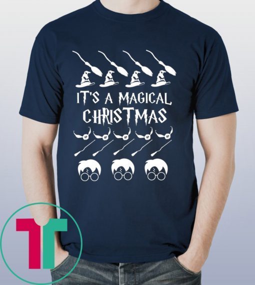 It’s a Magical Christmas Sweater Harry Potter Movie T-Shirt