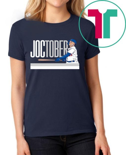 JOCTOBER T-SHIRT Joc Pederson Los Angeles Dodgers