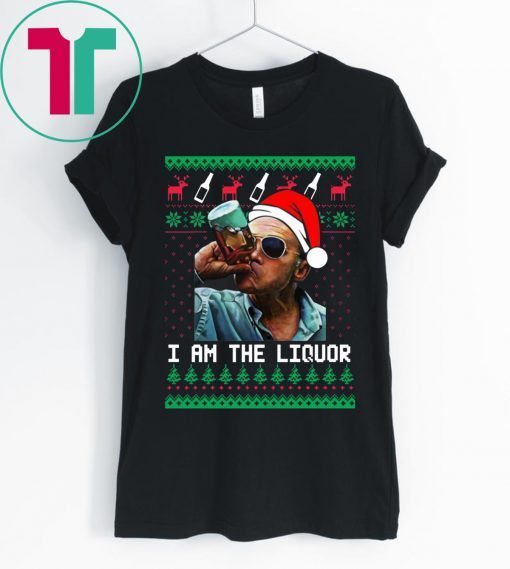 Jim Lahey I Am The Liquor Christmas Tee Shirt