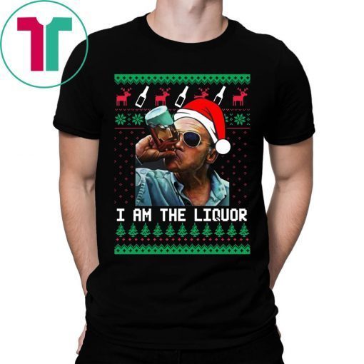 Jim Lahey I Am The Liquor Christmas Tee Shirt