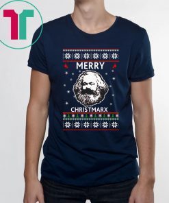 Karl Marx Merry ChristMarx ugly T-Shirt