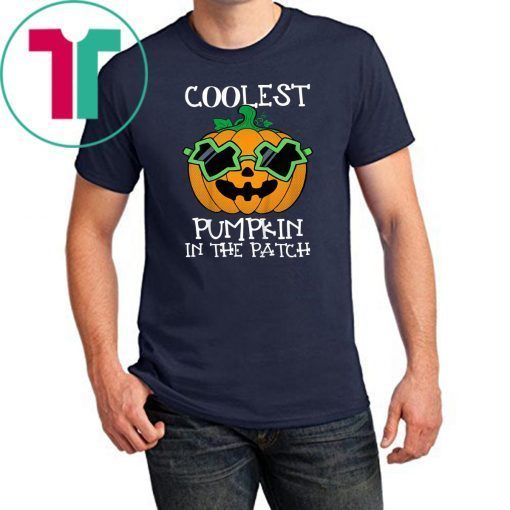 Kids Coolest Pumpkin In The Patch - Halloween Costume Boys Gift T-Shirt