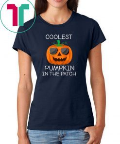 Kids Coolest Pumpkin In the Patch Halloween Costume Kids Gifts T-Shirt