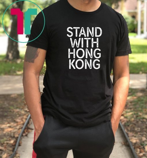 Lakers Fans Stand With Hong Kong 2019 T-Shirt