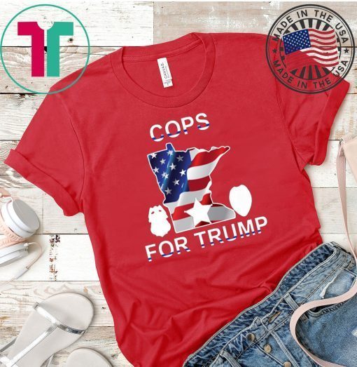 Lt Bob Kroll Cops for Trump 2020 Tee Shirt