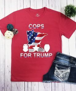 Lt Bob Kroll Cops for Trump T-Shirt