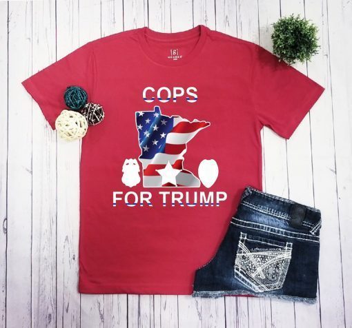 Lt Bob Kroll Cops for Trump T-Shirt