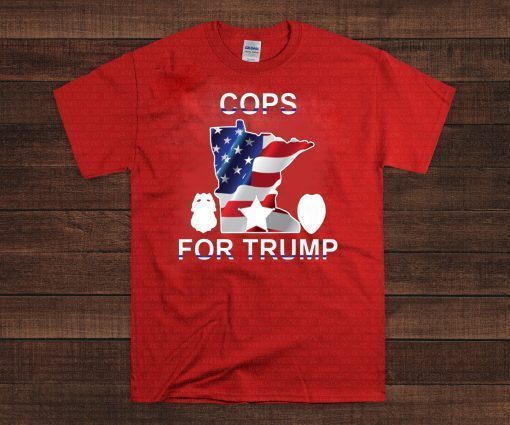 Lt Bob Kroll Cops for Trump T-Shirt