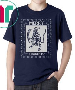 Merry Krampus Christmas Sweater T-Shirt