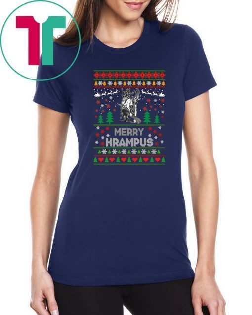 Merry Krampus Christmas T-Shirt
