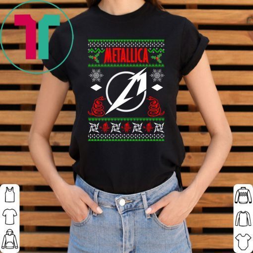 Metallica Christmas ugly T-Shirt