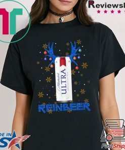 Michelob Ultra Superior Light Beer Reinbeer Christmas T-Shirts