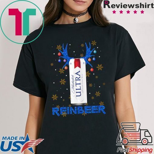 Michelob Ultra Superior Light Beer Reinbeer Christmas T-Shirts