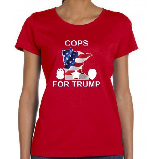 Minneapolis police union sells 'Cops for Trump' T-shirts - Limited Edition