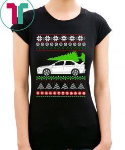 Mitsubishi Lancer Evo Christmas T-Shirt