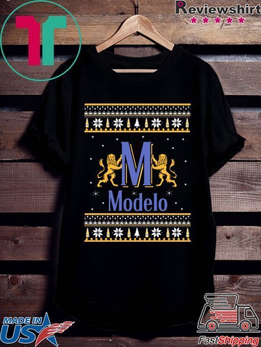 Modelo beer Christmas T-Shirt
