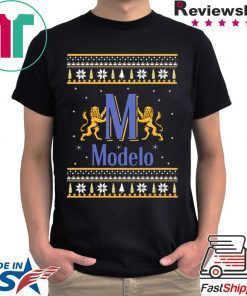 Modelo beer Christmas T-Shirt