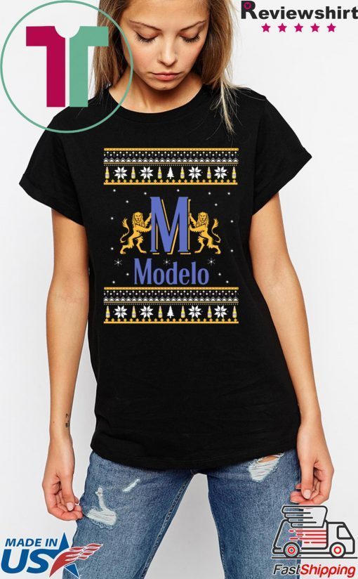 Modelo beer Christmas T-Shirt