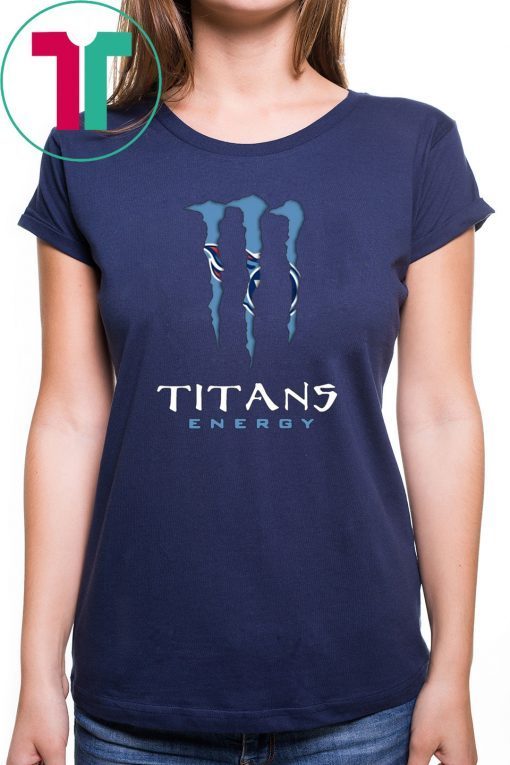 Monster tennessee titans energy Tee Shirt