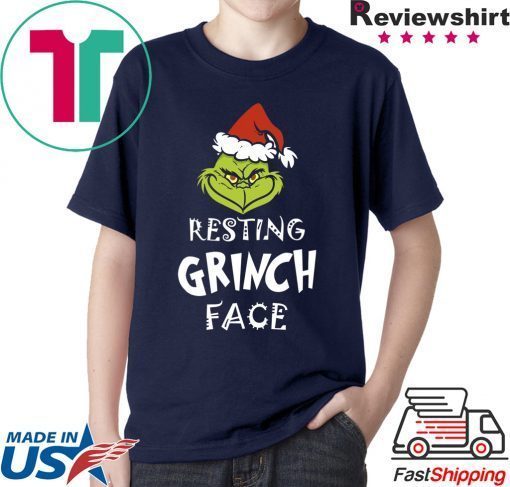 Mr grinch Resting Grinch Face T-Shirt