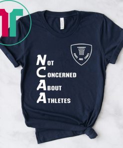 OFFICIAL NOT CONCERNED ABOUT ATHLETES TEE SHIRT
